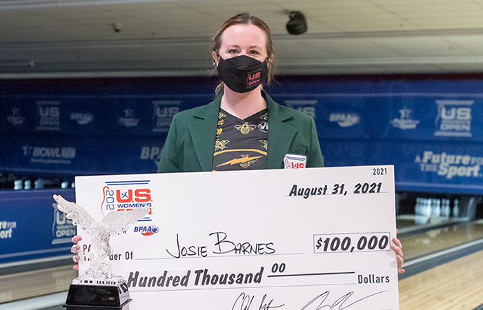 Josie Barnes wins the 2021 U.S. Women&#39;s Open