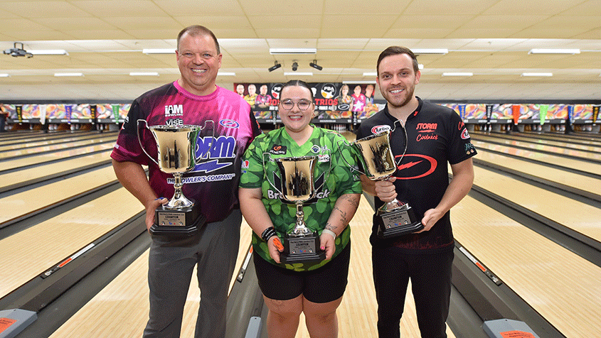 Hess, Clemmer and Lavoie win trios