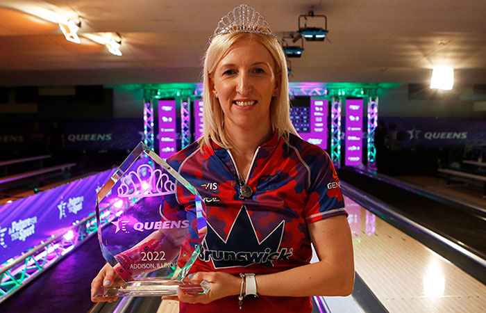 Birgit Noreiks wins the 2022 USBC Queens