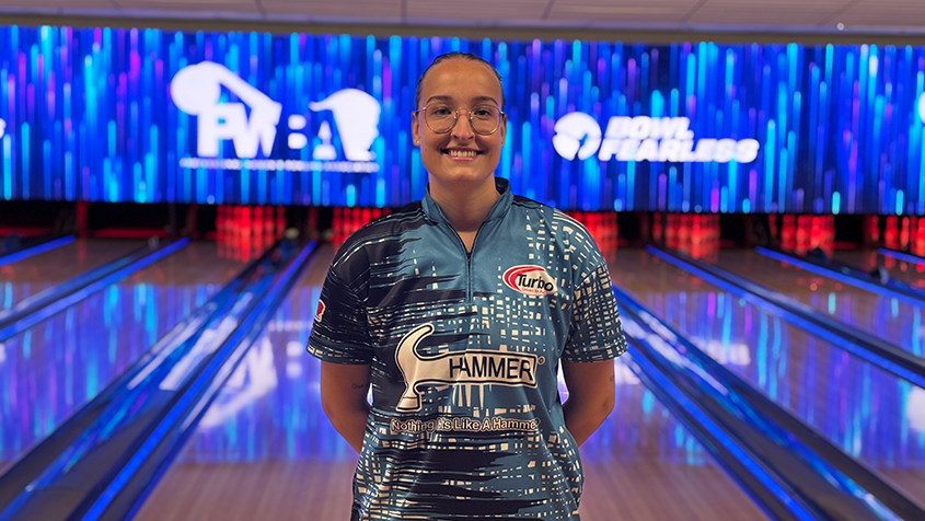 Denise Blankenzee after leading the PTQ for the 2025 USWO