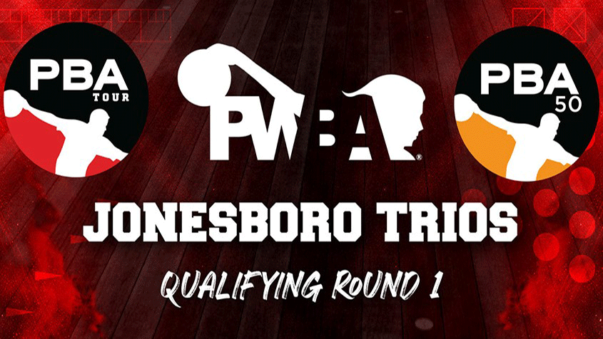 PBA/PBA50/PWBA Jonesboro Trios logo