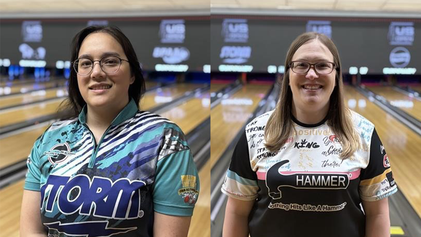 Jaelle Hamman and Kerry Smith after Day 3 of qualifying at the 2025 U.S. Women&#39;s Open