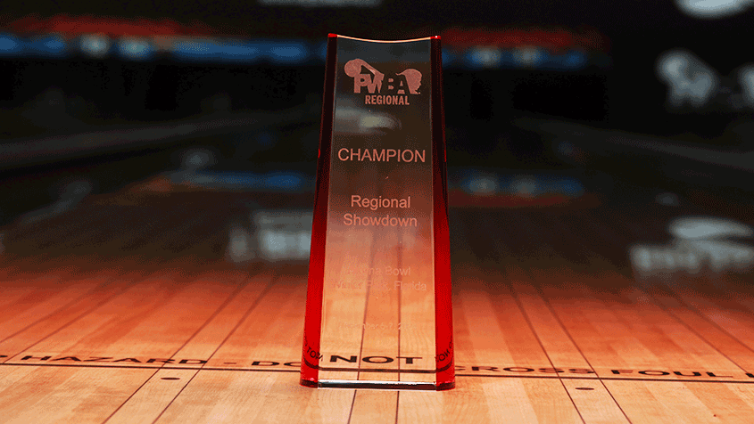 Regional Showdown trophy from 2024