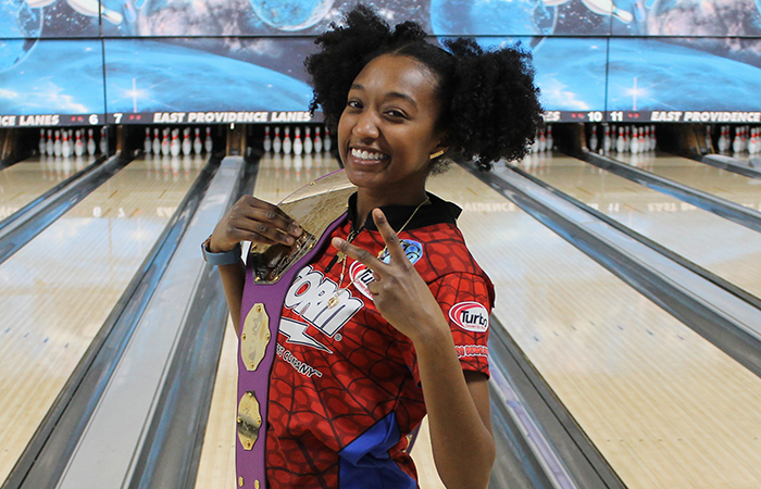 Gazmine Mason wins the 2020 PWBA East Providence Regional